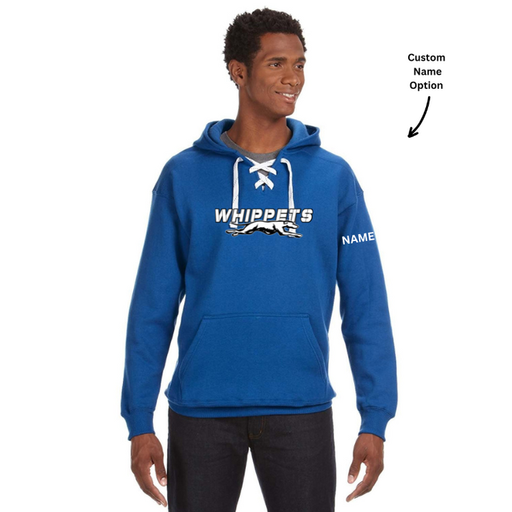 Sudadera con capucha y encaje para deportes de cross country de Attleboro (JA8830)