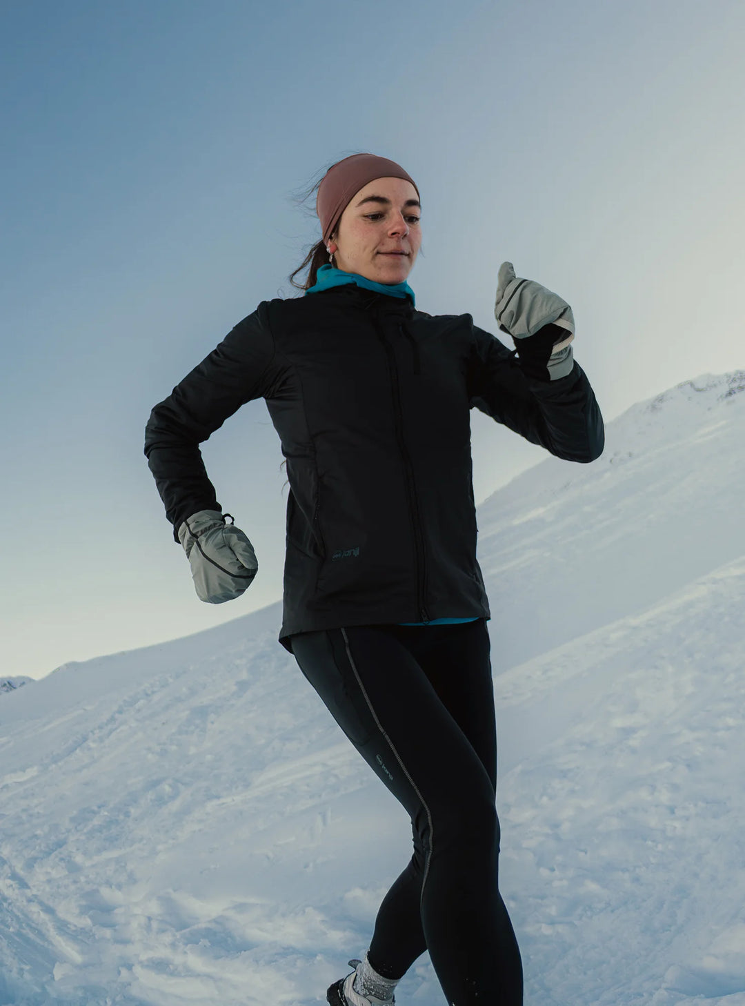 Guante Janji Vortex Wind Block - Nublado - UNISEX