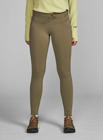 Janji Aurora Fleece Tight - Conifer - WOMEN