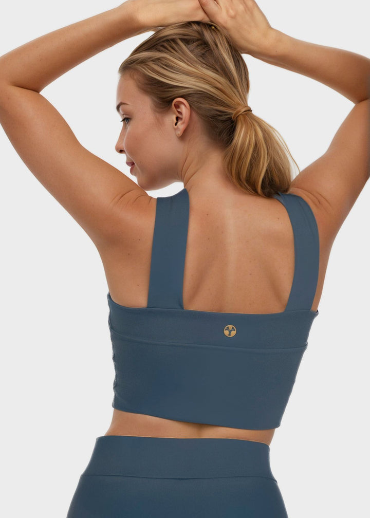 Criss Cross Tennis Crop Top Made in USA