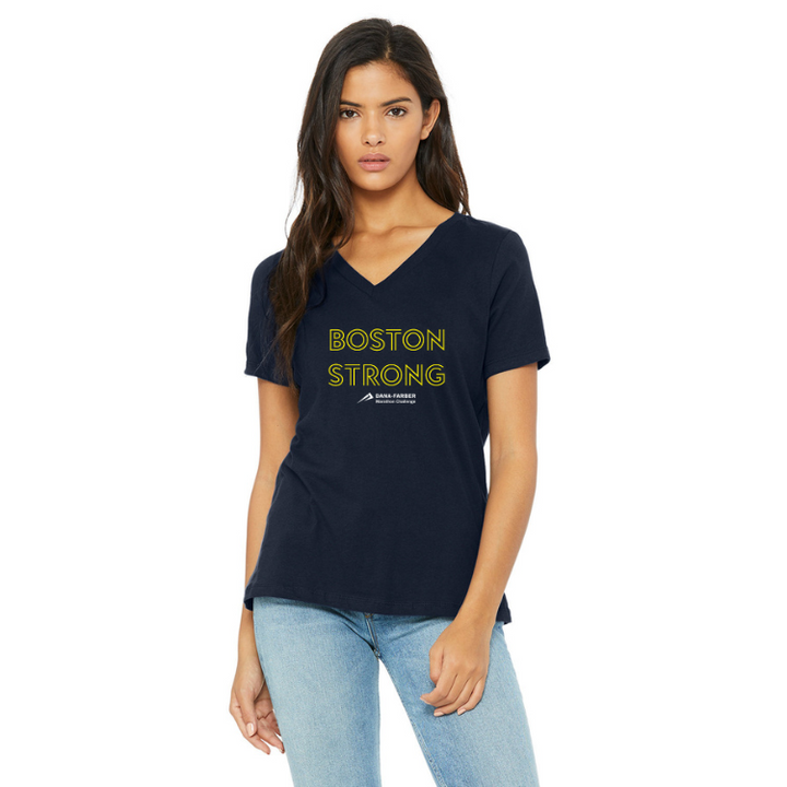 Jessica Dineen Fundraiser - Women's Relaxed V-Neck T-Shirt (6405)