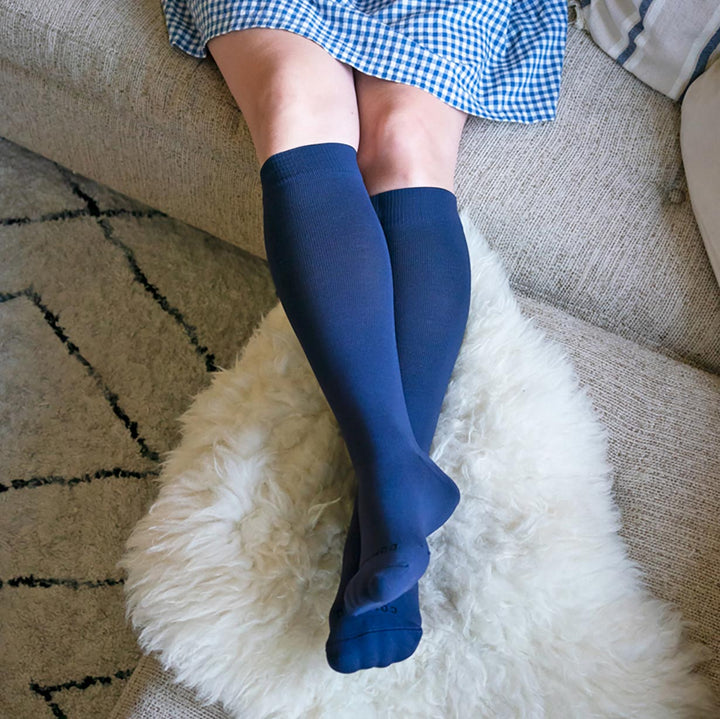 Knee-High Compression Socks - Solid