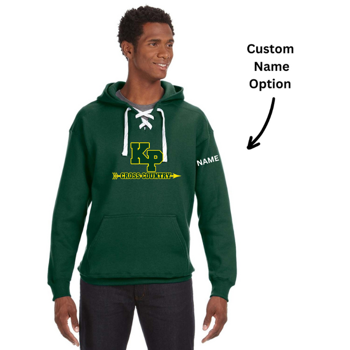 Sudadera con capucha y encaje para cross country de King Philip (JA8830)