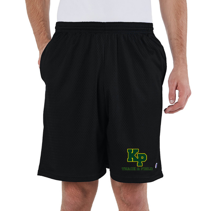 Pantalón corto de malla para adultos con bolsillos King Philip Track &amp; Field Champion (81622)