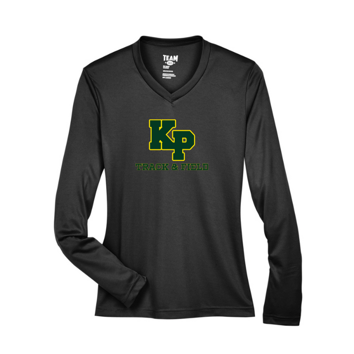 Camiseta de manga larga de alto rendimiento para mujer del equipo 365 de King Philip Track &amp; Field (TT11WL)