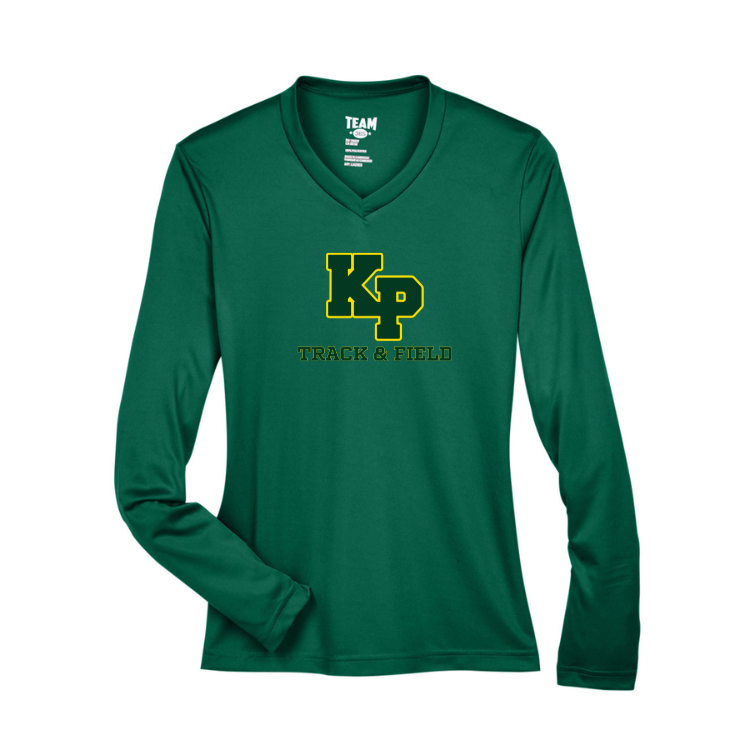 King Philip Track & Field - Team 365 Women's Zone Performance Long Sleeve T-Shirt (TT11WL)