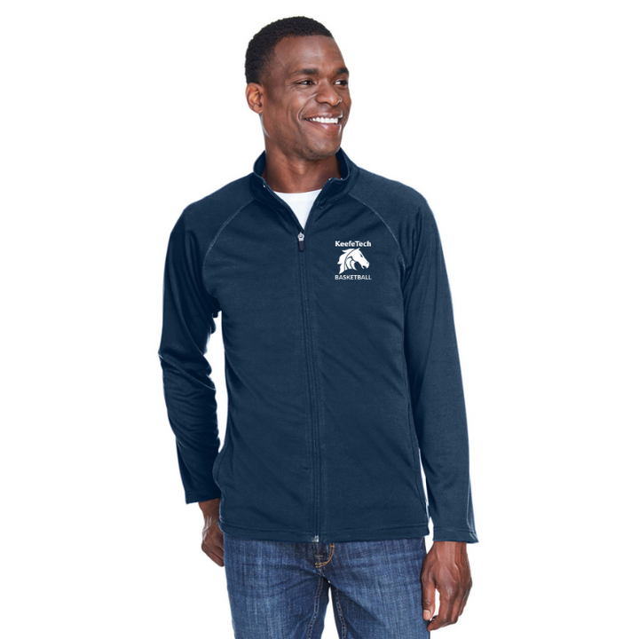 Keefe Tech Basketball - Men's Stretch Tech-Shell® Full-Zip Jacket (DG420)