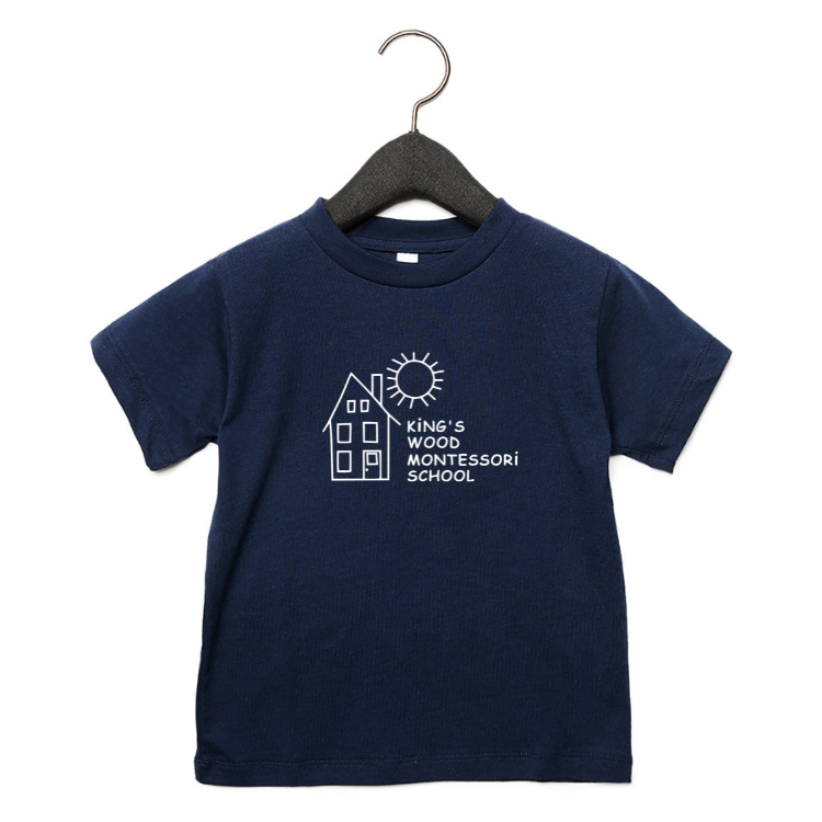 Camiseta unisex para niños pequeños Montessori de King's Wood (3001T)