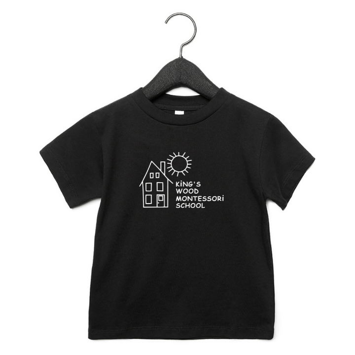 Camiseta unisex para niños pequeños Montessori de King's Wood (3001T)