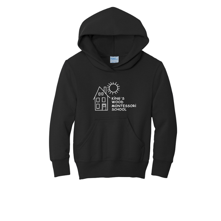 Sudadera con capucha y forro polar Montessori de King's Wood para jóvenes (PC90YH) 