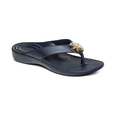 Aetrex Womens Maui Starfish Orthotic Flips (L20W)