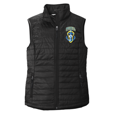 Chaleco acolchado plegable para mujer de Norwell Girls Lacrosse Youth (L851)
