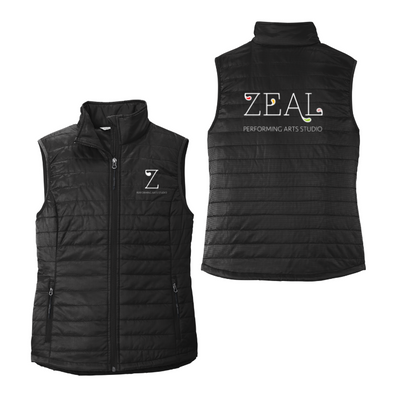 Zeal Studio - Chaleco acolchado plegable para mujer (L851)
