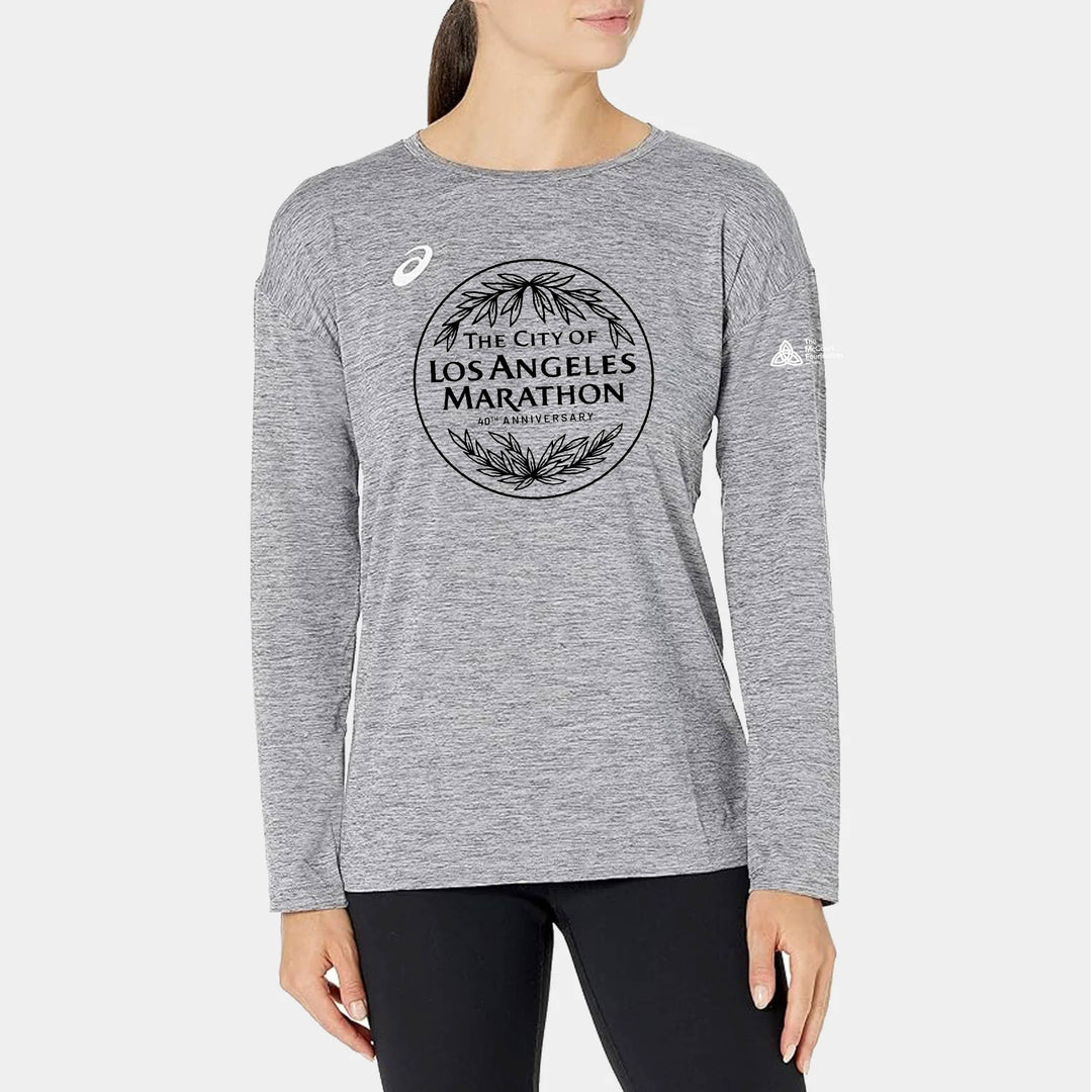 LA Marathon - ASICS W LS Warm Up Top (2052A117.99) (LA31/LA35S)