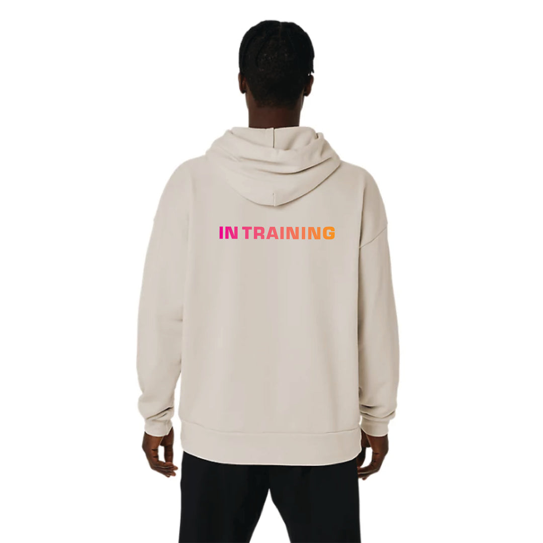 2026 ASICS Los Angeles Marathon - ASICS Unisex Sweat Relax Pull Over Hoodie Oatmeal (2031E699) (LA26-13, LA26-14)