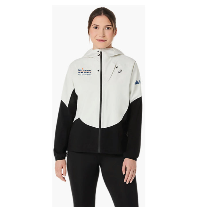 FINISHER del Maratón de Los Ángeles de ASICS 2026 - Chaqueta ASICS Metarun Legend para mujer (2012D348.001) (LA26-34)