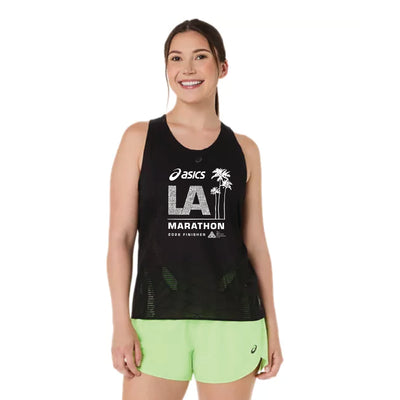 2026 ASICS Los Angeles Marathon FINISHER - ASICS Women's Metarun Tank Black (2012D416) (LA26-31)