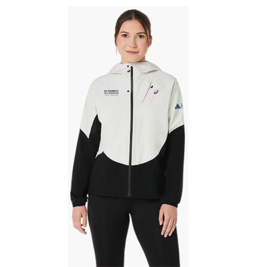 FINISHER del Maratón de Los Ángeles de ASICS 2026 - Chaqueta ASICS Metarun Legend para mujer (2012D348.001) (LA26-37)