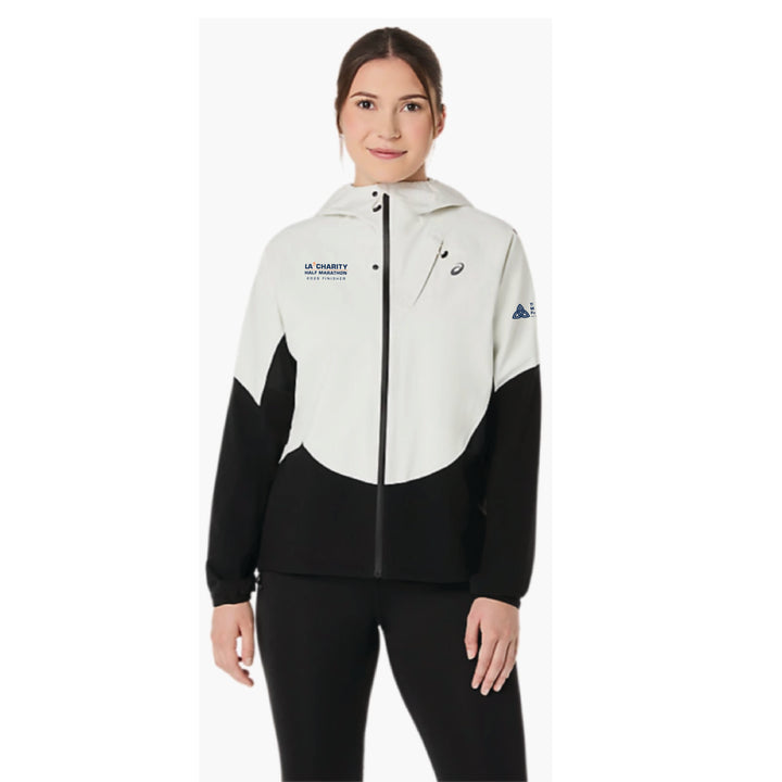 FINISHER del Maratón de Los Ángeles de ASICS 2026 - Chaqueta ASICS Metarun Legend para mujer (2012D348.001) (LA26-37)
