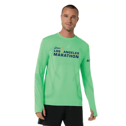 2026 ASICS Los Angeles Marathon - ASICS Men's Seamless Long Sleeve Top (2011D356-301) (LA26-01)