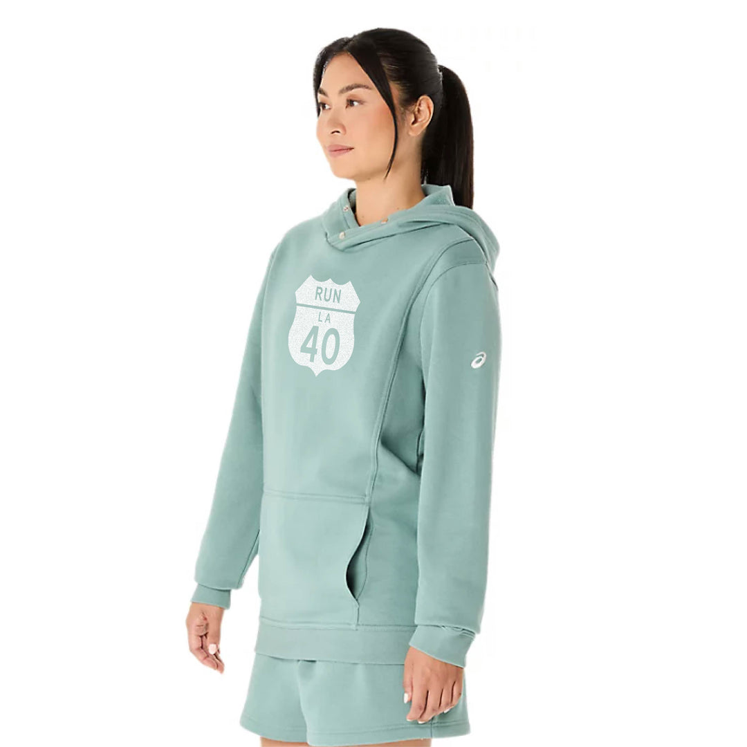 Sudadera con capucha de polar ASICS Sunday Sana (2033B739) para torneo XC Twilight Invitational