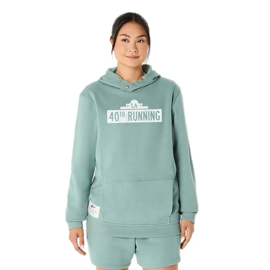 LA Marathon - ASICS Sunday Sana Fleece Hoodie Celadon (2033B739)