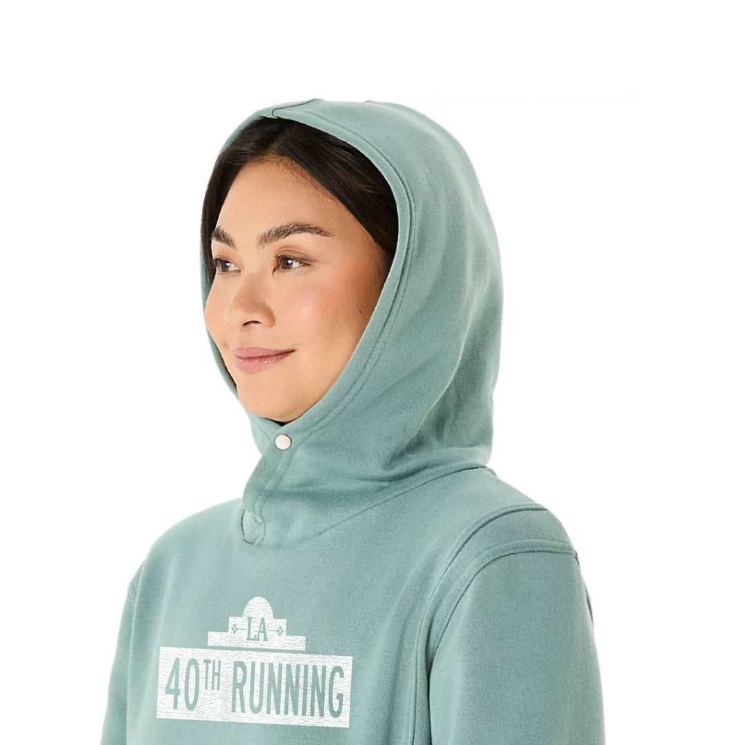 Sudadera con capucha de polar ASICS Sunday Sana (2033B739) para torneo XC Twilight Invitational