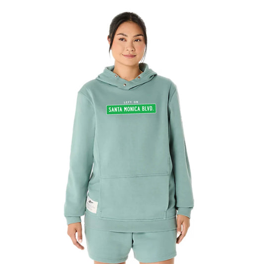 LA Marathon - ASICS Sunday Sana Fleece Hoodie Celadon (2033B739)