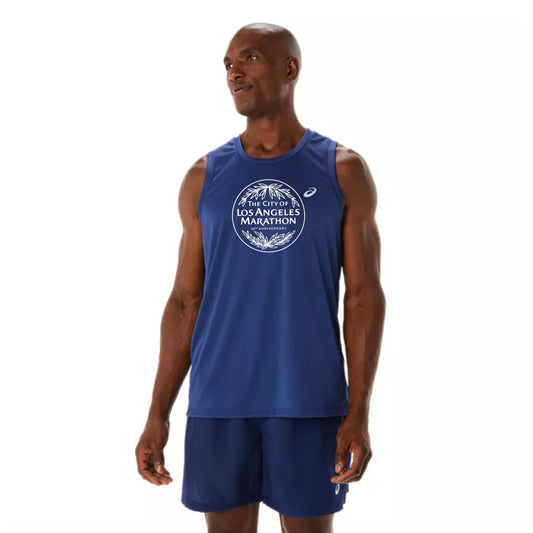 LA Marathon - ASICS Men's Ready Set LYTE Singlet (2011C657) (LA30/LA35B)