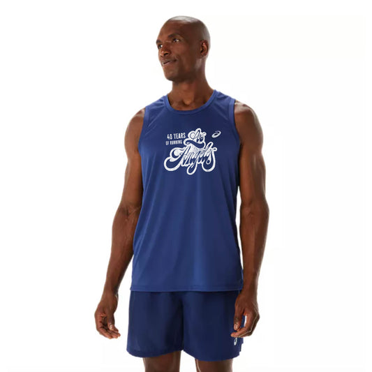 LA Marathon - ASICS Men's Ready Set LYTE Singlet (2011C657) (LA06/LA35B)