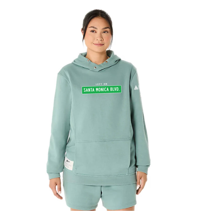 LA Marathon - ASICS Sunday Sana Fleece Hoodie Celadon (2033B739) (LA04/LA35S)