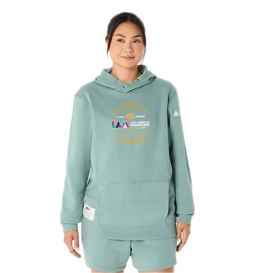 LA Marathon - ASICS Sunday Sana Fleece Hoodie Celadon (2033B739) (LA36/LA35S)