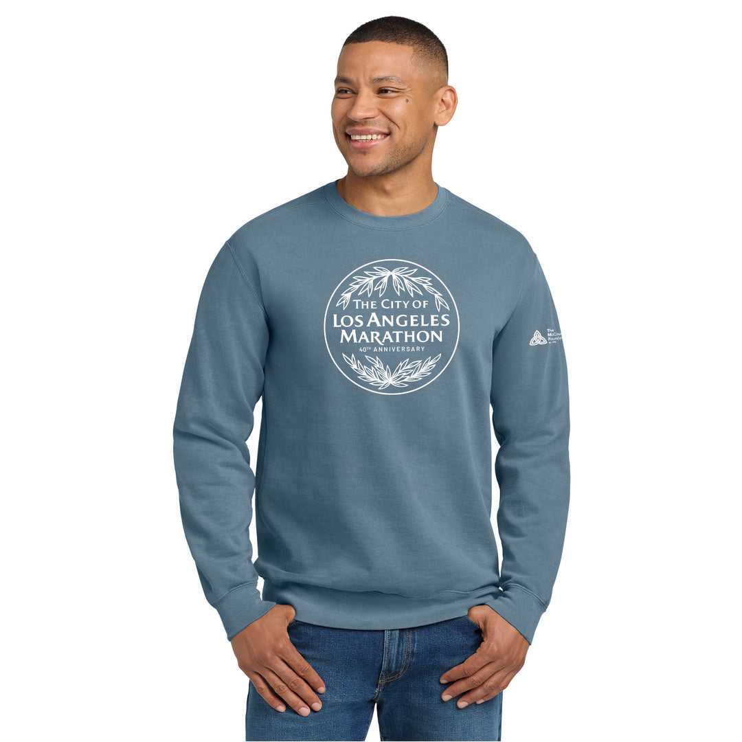 LA Marathon - Comfort Colors Adult Unisex Crewneck Sweatshirt (1566)