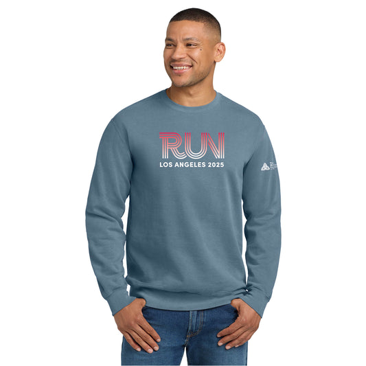 LA Marathon - Comfort Colors Adult Unisex Crewneck Sweatshirt (1566)