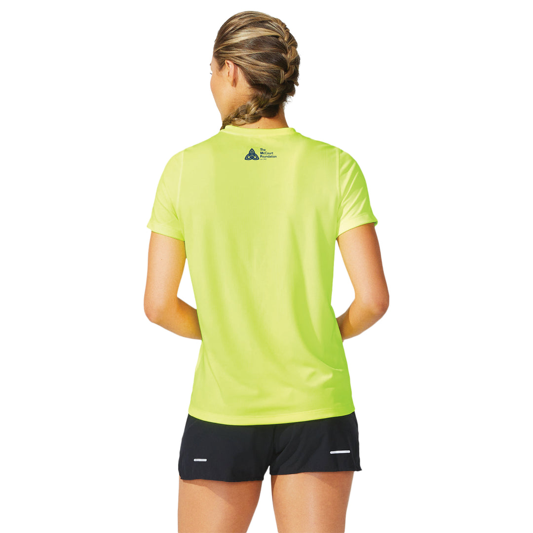 Los Angeles Road Runners - ASICS Women's Ready Set Short Sleeve Tee Safety Yellow (2012b469) (LARR-04)