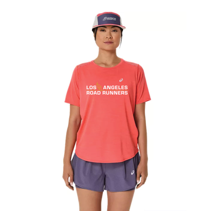 Los Angeles Road Runners - ASICS Women's Road SS Top - Coral Reef (2012C969) (LARR-02)