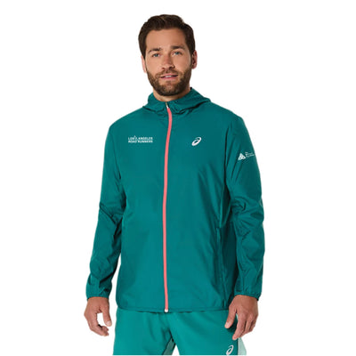 Los Angeles Road Runners - Chaqueta ASICS plateada para hombre (2011D235) (LARR-09)