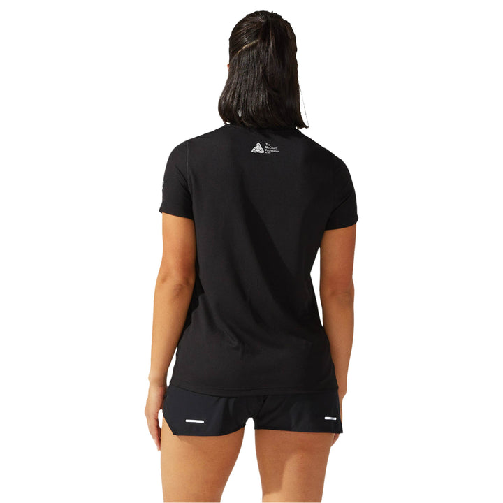 LA Marathon - ASICS Women's Ready Set Short Sleeve Tee Black (2012b469) (LA06/LA35B)