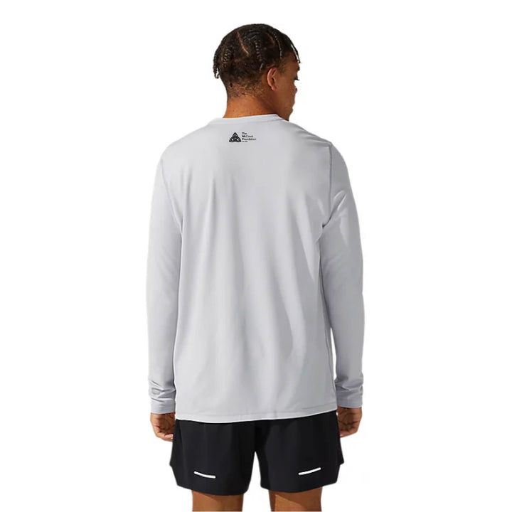 LA Marathon - ASICS Men's Ready Set Long Sleeve Tee Grey (2011b459) (LA31/LA34B)