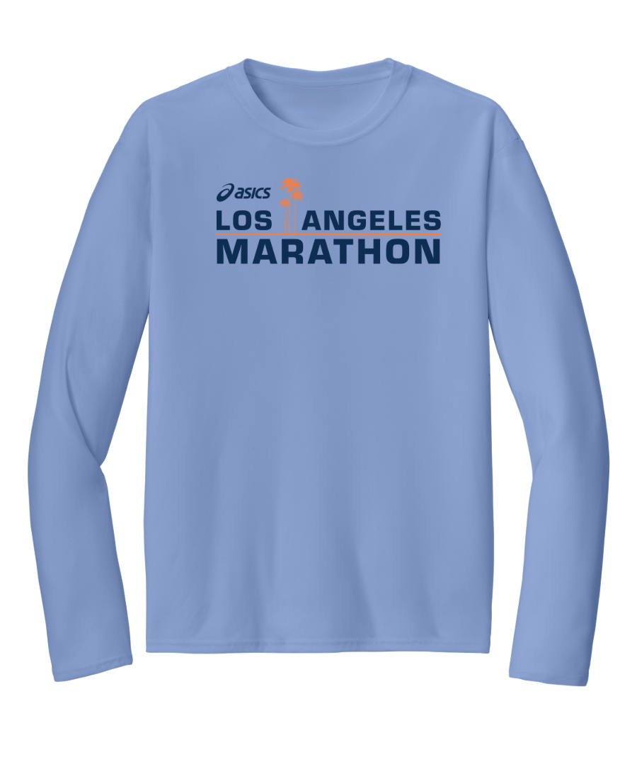 2026 ASICS Los Angeles Marathon - Unisex "Run In" Performance Long Sleeve Tee