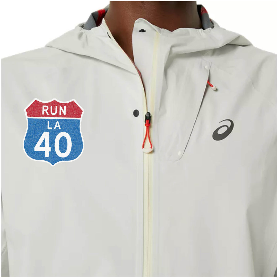 LA Marathon - ASICS Men's Metarun Waterproof Jacket (2011D121-200) LA_17