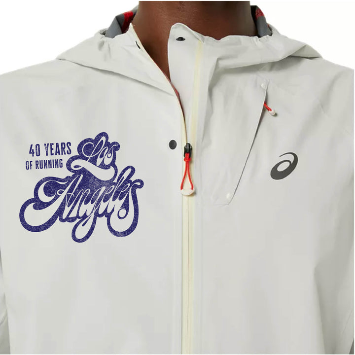 LA Marathon - ASICS Men's Metarun Waterproof Jacket (2011D121-200) LA_29