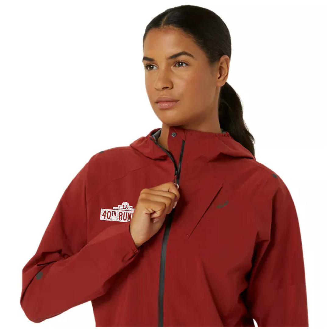 LA Marathon - ASICS Women's Metarun Waterproof Jacket (2012D092-600) LA_25