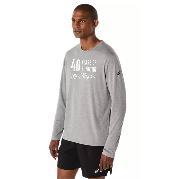 LA Marathon - ASICS Men's PR Long Sleeve Triblend Tee (2011D378) LA_05