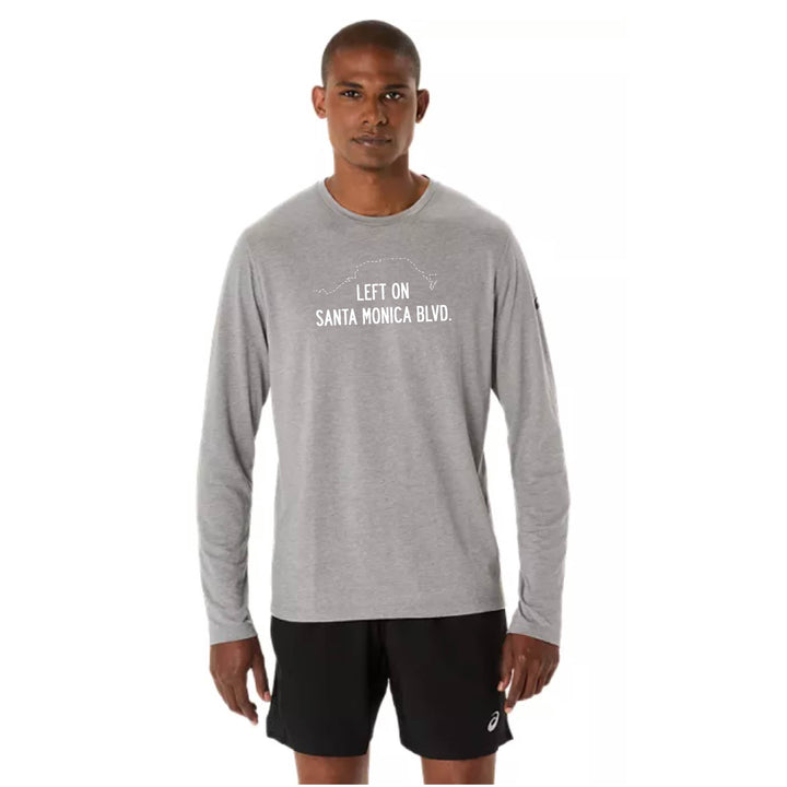 LA Marathon - ASICS Men's PR Long Sleeve Triblend Tee (2011D378) LA_09