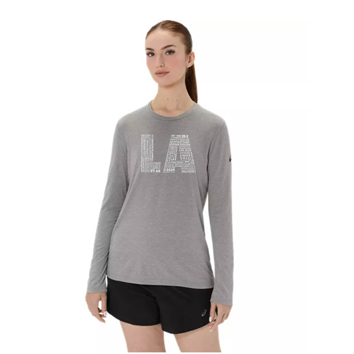 LA Marathon - ASICS Women's PR Long Sleeve Triblend Tee (2012D305) LA_11