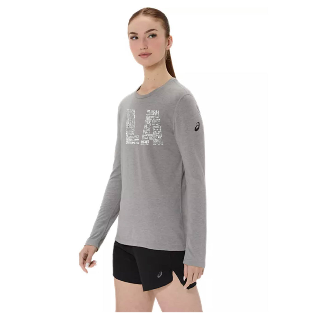 LA Marathon - ASICS Women's PR Long Sleeve Triblend Tee (2012D305) LA_11