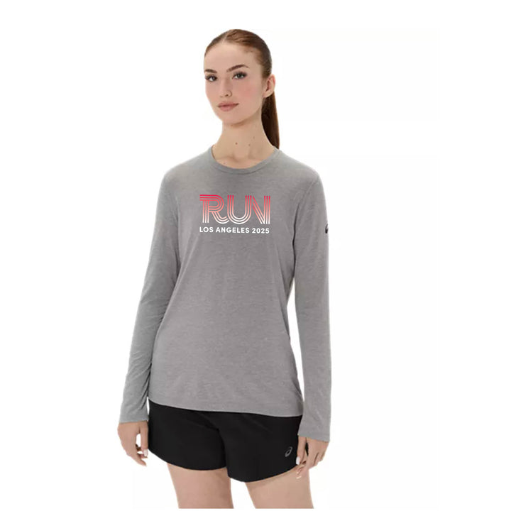 LA Marathon - ASICS Women's PR Long Sleeve Triblend Tee (2012D305) LA_13