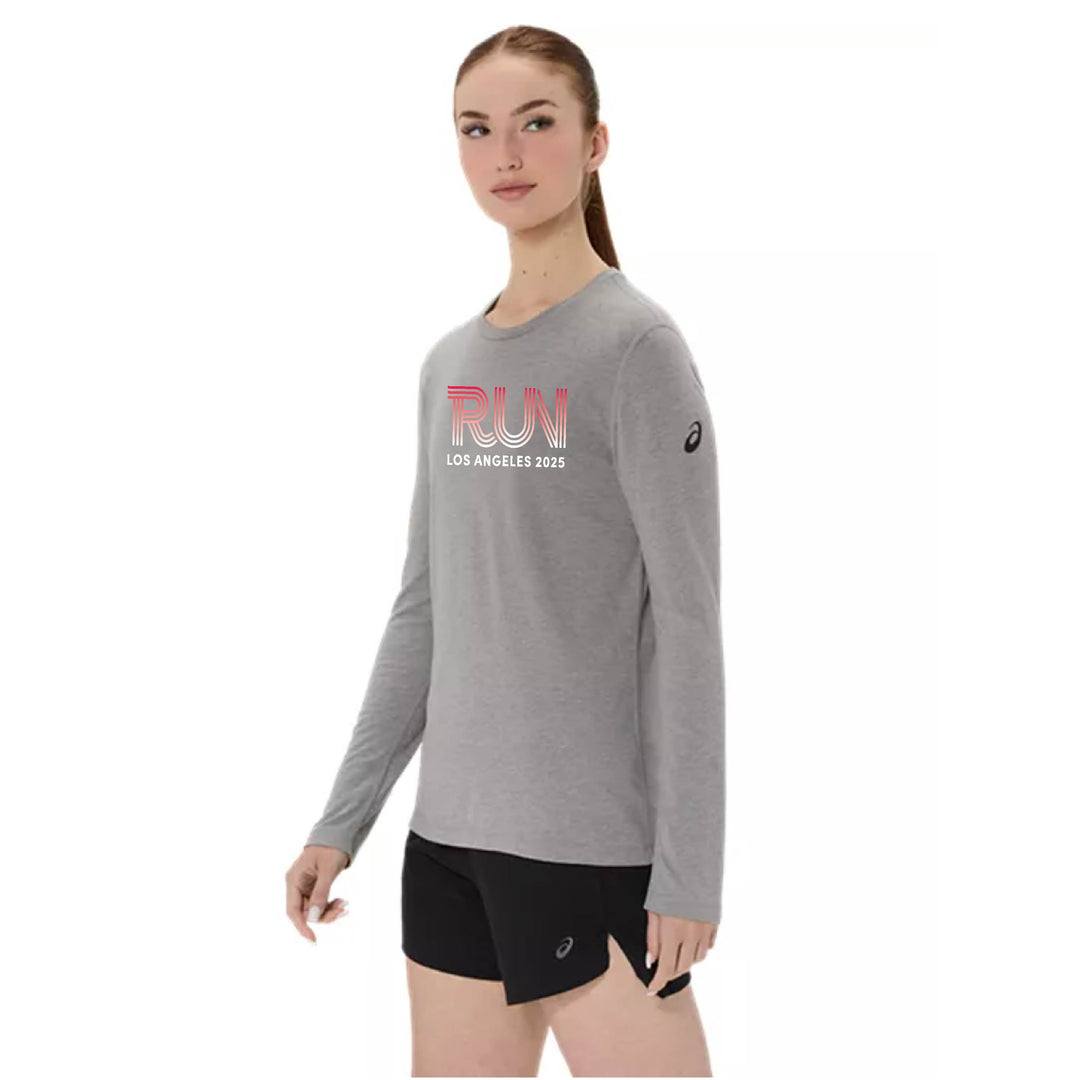 LA Marathon - ASICS Women's PR Long Sleeve Triblend Tee (2012D305) LA_13