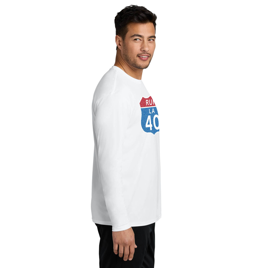 LA Marathon - Long Sleeve Performance Tee (PC380LS) LA_02